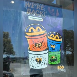 2024 McDonald’s Happy Meal - Halloween Orange Boo Bucket